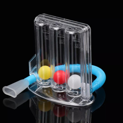 New Breathing Trainer Lung Function Respiratory Exerciser Incentive Spirometer Care