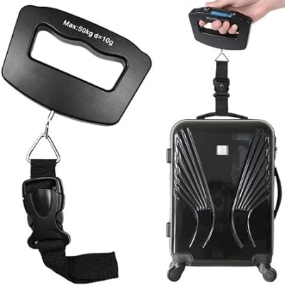 50kg*10g Electronic Portable Digital Display Travel Luggage Scale