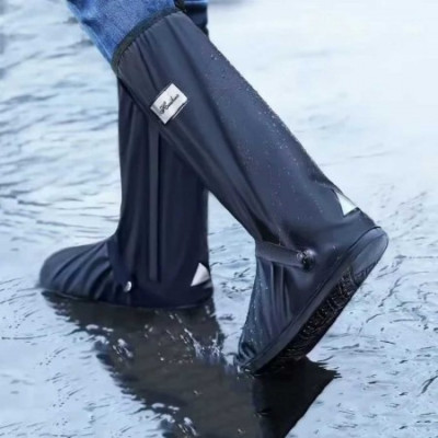 Waterproof Pvc Rain Shoe Cover Portable Rain Dry Boot Overshoe