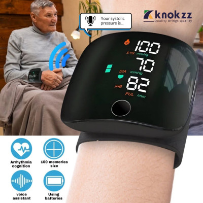 New Automatic Digital Wrist Type Blood Pressure Machine Bp Machine