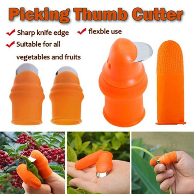 10pcs Silicone Thumb cutter Finger Protector-New